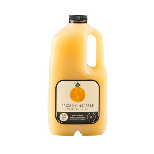 JUICE PREMIUM PINEAPPLE 2LT (6) # 144753 ONLY JUICE CO
