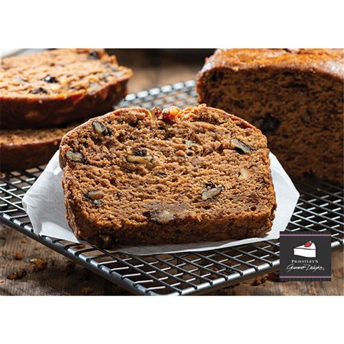 BREAD BANANA & WALNUT LOAF VEGAN 12 CUT (4) # 1-770 PRIESTLEY'S
