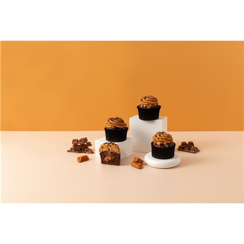 CUPCAKES FILLED CARAMOLO CHOC (8 X 106GM)(6) # 1-787 PRIESTLEYS