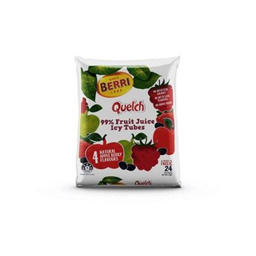 JUICE TUBES APPLE BERRY (24 X 70ML)(6) # 8361 QUELCH