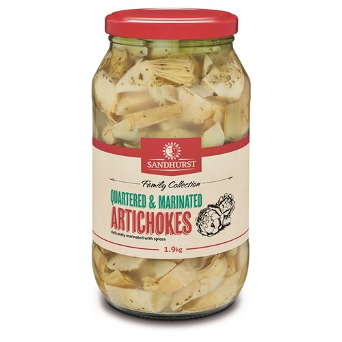 ARTICHOKE QUARTERED & MARINATE 1.9KG(6) # ART1.9 SANDHURST