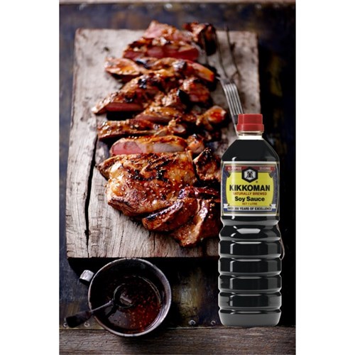 SAUCE SOY 1LT(6) # 11785 KIKKOMAN