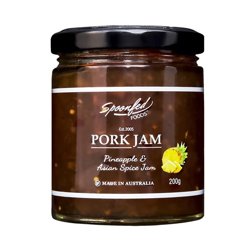 JAM PORK JARS (6X200G) # 1260 SPOONFED FOODS