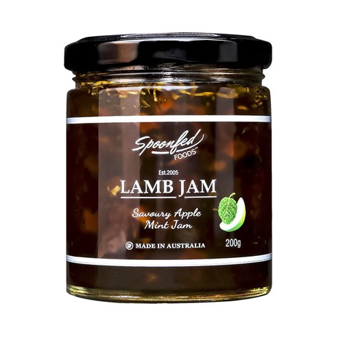 LAMB JAM (6X200G) # 1220 SPOONFED FOODS