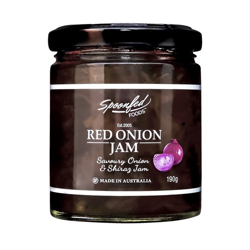 JAM RED ONION (6X190G) # 1270 SPOONFED FOODS