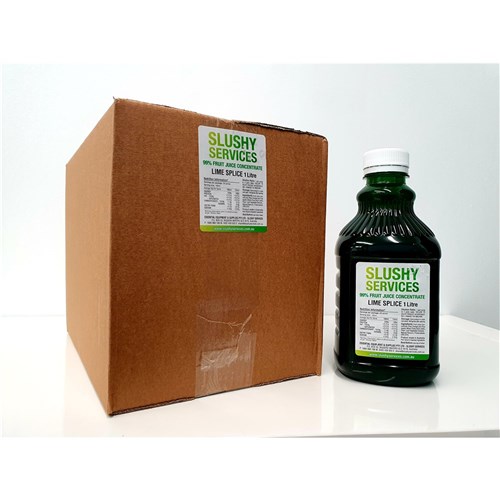 SYRUP LIME SPLICE (6X1LT) # FRUIT002 SLUSHY