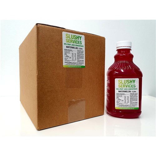 SYRUP WATERMELON (6X1LT) # FRUIT006 SLUSHY