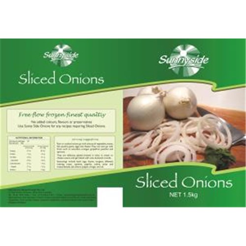 ONION SLICED (6 X 1.5KG) # SI0042 SIMPED