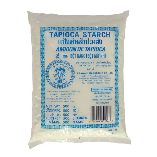 FLOUR TAPIOCA STARCH 500GM(12) # TTSE ERAWAN