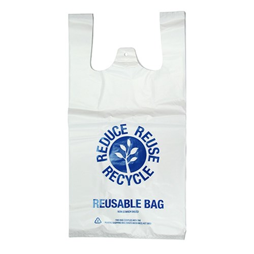BAG MEDIUM CARRY REUSABLE 1000S # MCWREUSEP-V HUHTAMAKI