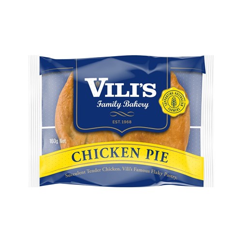 PIE CHICKEN I/W (12 X 160GM) # 300100 VILIS