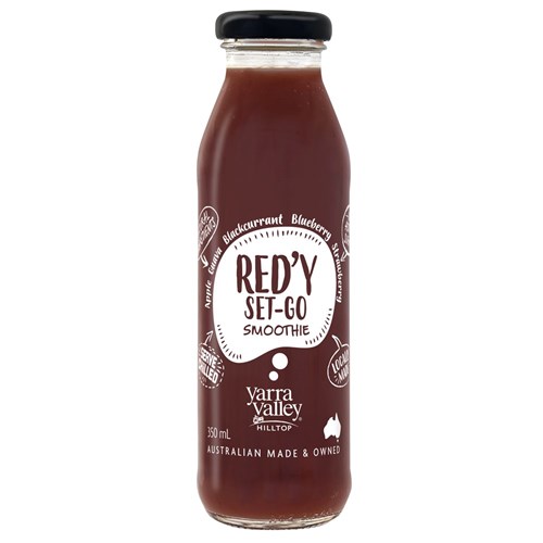 SMOOTHIE RED'Y SET-GO (12 X 350ML) #YV-6600 YARRA VALLEY HILLTOP